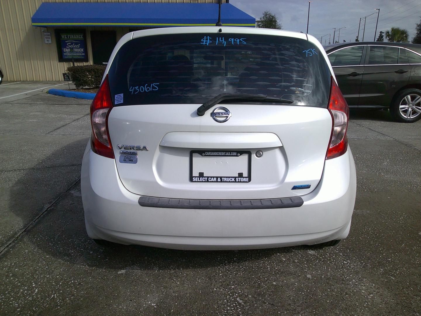 2014 WHITE NISSAN VERSA NOTE S; SV; S (3N1CE2CPXEL) , located at 390 Hansen Avenue, Orange Park, FL, 32065, (904) 276-7933, 30.130497, -81.787529 - Photo#3